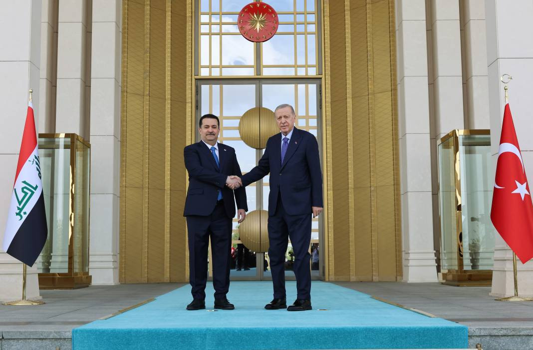 Irak Başbakanı Ankara’da! Külliye’de resmi tören: Sudani’den güç birliği mesajı... - Resim: 34